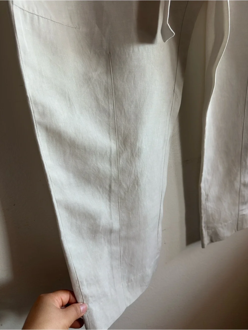 Banana Republic High Rise Tencel Linen Pants with Belt Taupe Size 16